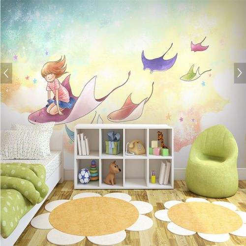 Poster mural géant Europe du Nord - papier peint en soie Ref 2453579