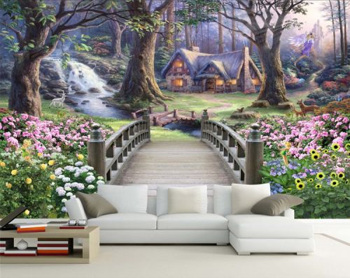 Poster mural géant continental - papier peint en soie Ref 2453589