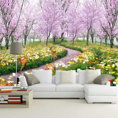 Poster mural géant campagne - papier peint en soie Ref 2453636
