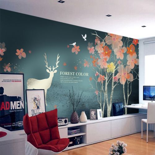Poster mural géant Europe du Nord - papier peint en soie Ref 2453671