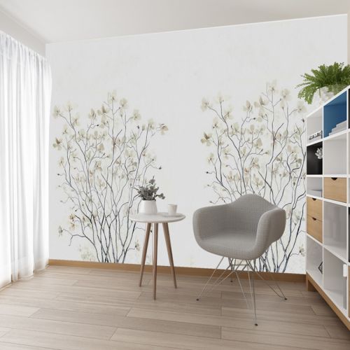 Poster mural géant simple moderne - papier peint en soie Ref 2453775