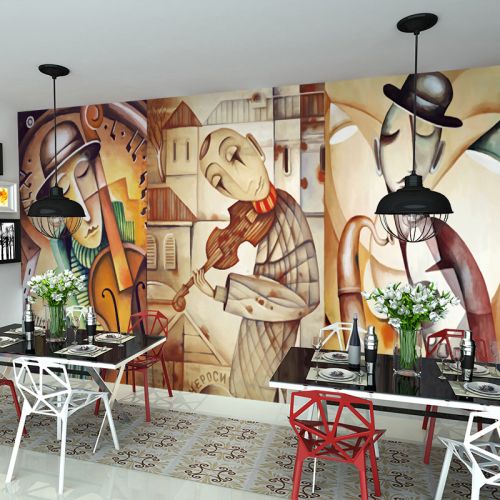 Poster mural géant nostalgie rétro - Ref 2453785