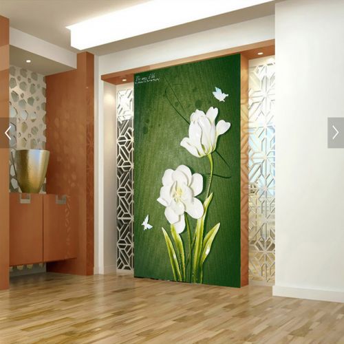 Poster mural géant moderne chinois - papier peint en soie Ref 2453791