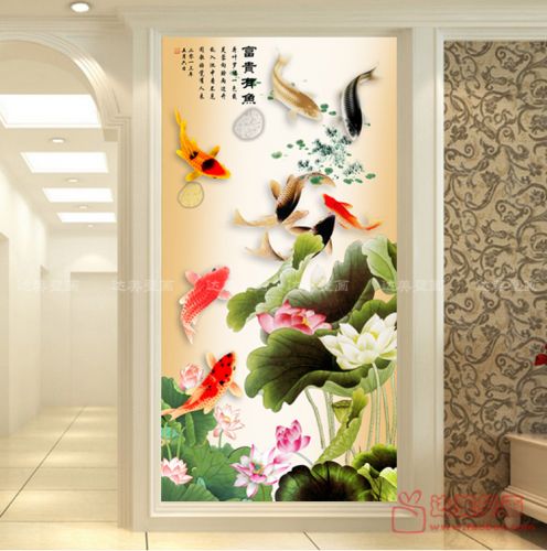 Poster mural géant moderne chinois - Ref 2453839