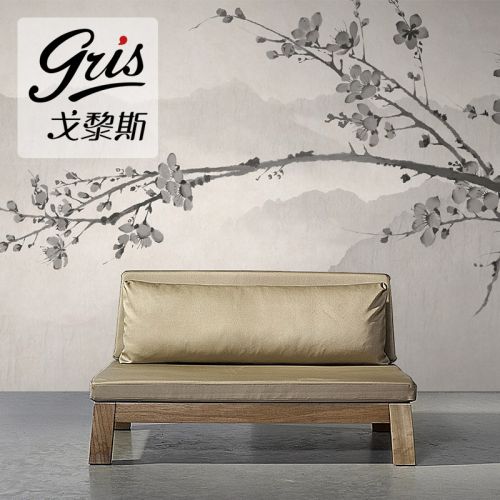 Poster mural géant GRIS moderne chinois - Ref 2453846