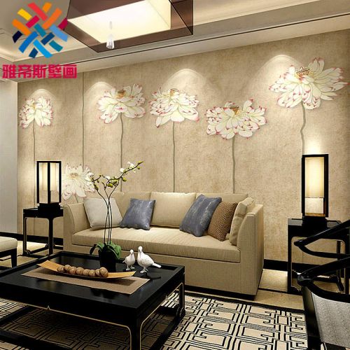 Poster mural 3D géant moderne chinois - Ref 2453888