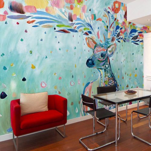 Poster mural géant simple moderne - papier peint en soie Ref 2454162