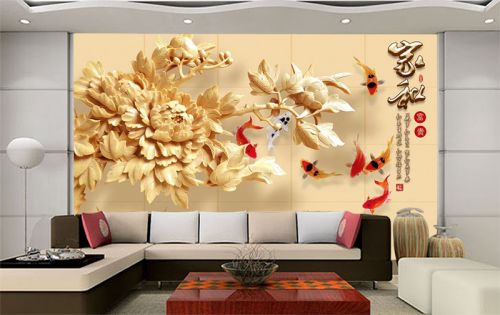 Poster mural géant moderne chinois - Ref 2454209
