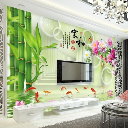 Poster mural géant simple moderne - papier peint en soie Ref 2454343