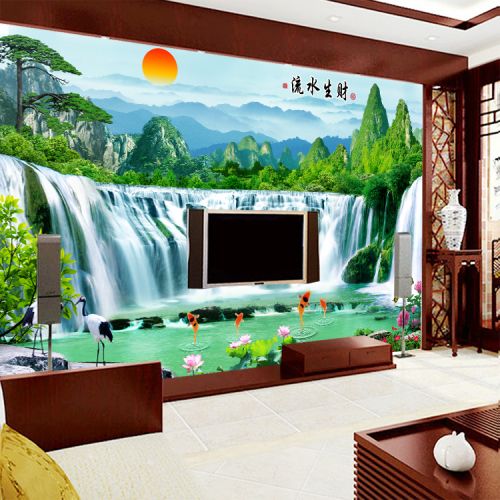 Poster mural géant campagne - papier peint en soie Ref 2454452