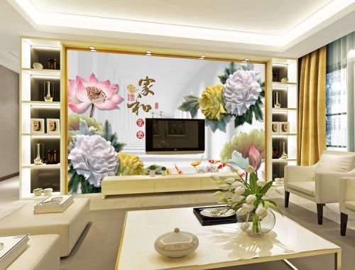 Poster mural géant simple - papier peint en soie Ref 2454459