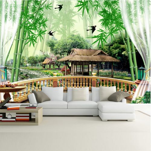 Poster mural géant campagne - papier peint en soie Ref 2454932