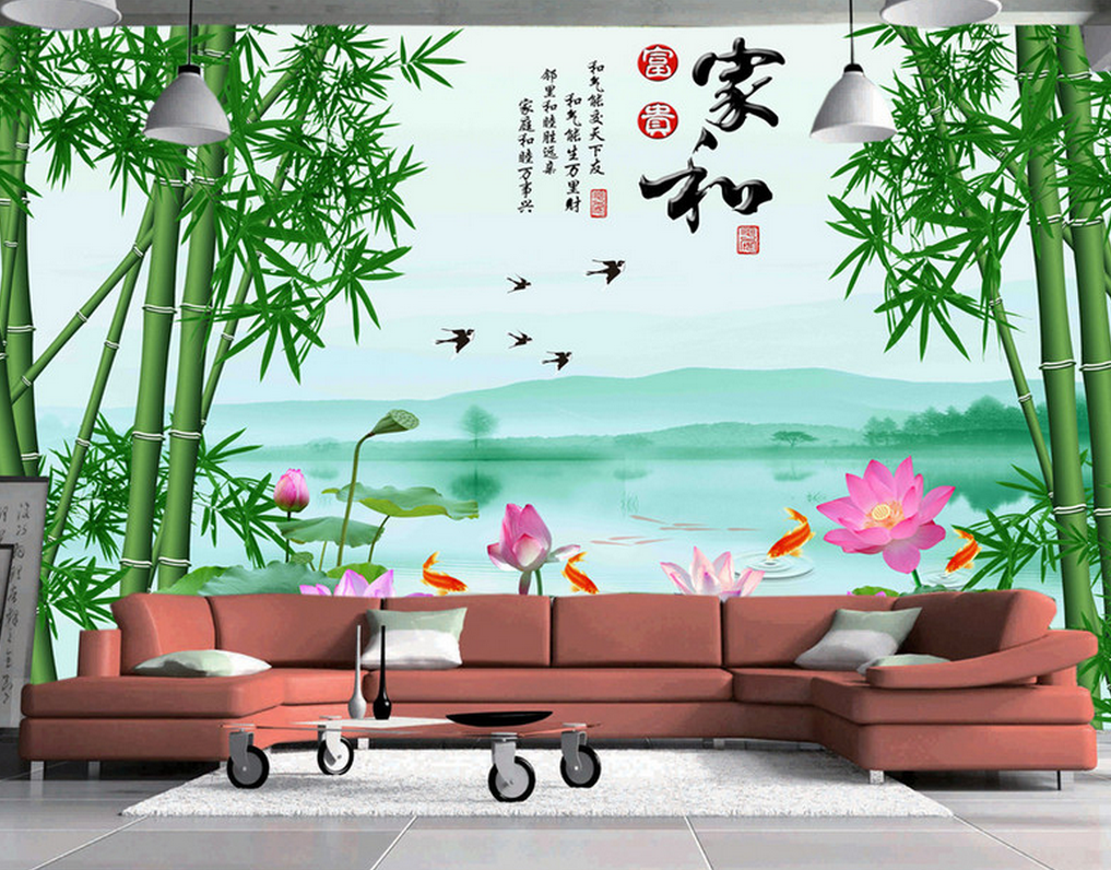 Poster mural géant NOKER moderne chinois - Ref 2455067