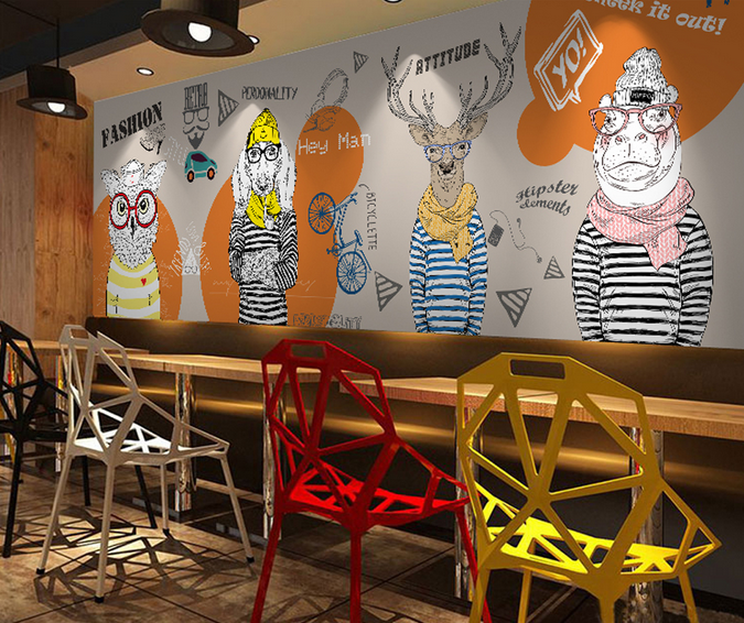 Poster mural géant NOKER simple moderne - Ref 2455070