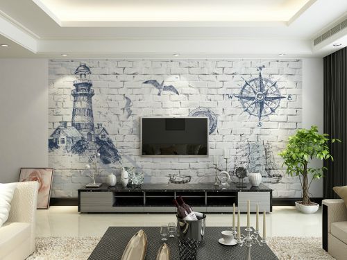 Poster mural géant Méditerranée - Ref 2455248