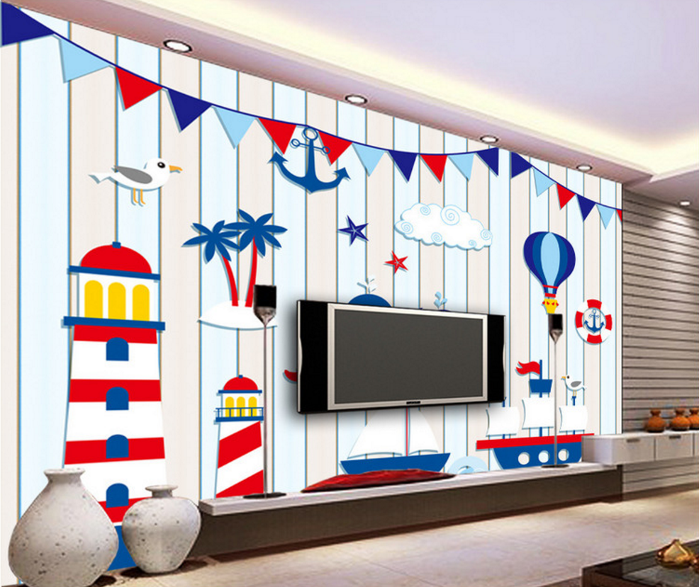 Poster mural géant moderne chinois - papier peint en soie Ref 2455438