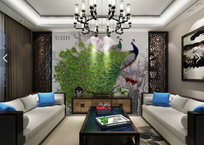 Poster mural géant simple moderne - papier peint en soie Ref 2455448