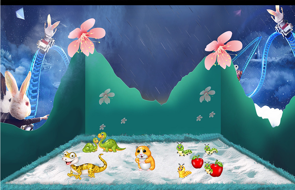 Poster mural géant simple moderne - papier peint en soie Ref 2455453