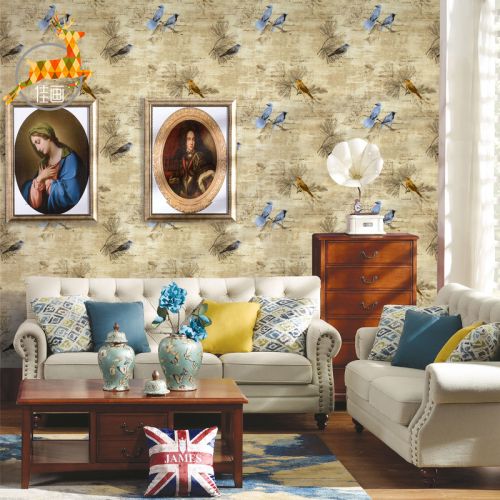 Poster mural géant American Village - Ref 2455495