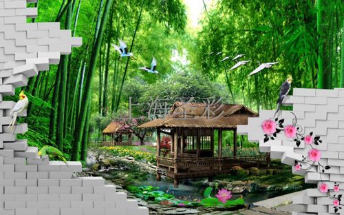 Poster mural géant simple moderne - Ref 2455571