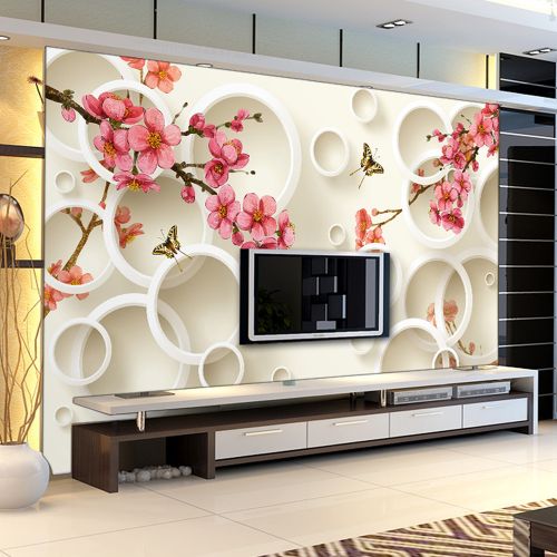 Poster mural géant American Village - fond d'écran de broderie Ref 2455575