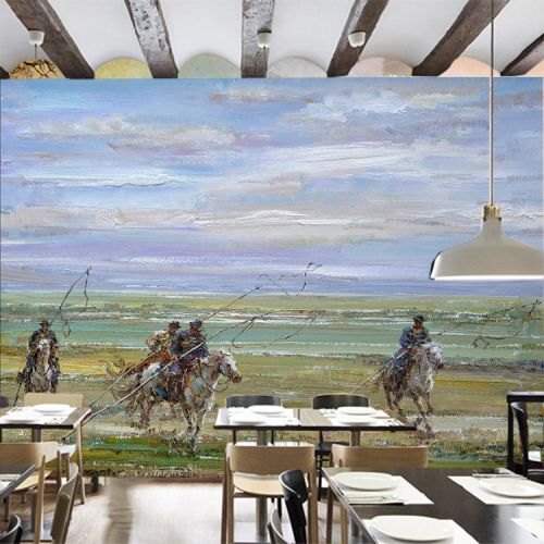 Poster mural géant nostalgie rétro - Ref 2455593