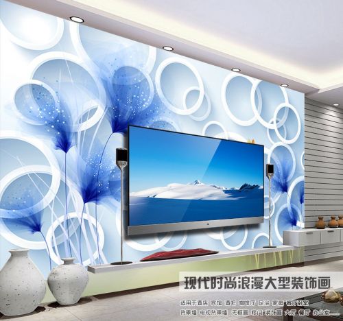 Poster mural géant simple moderne - papier peint en soie Ref 2455659