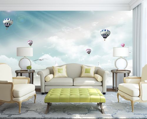 Poster mural géant BEAUTIFUL WALL simple moderne - Ref 2455853