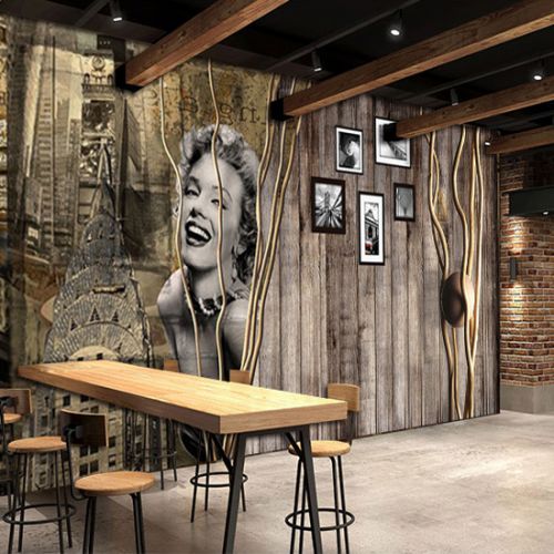 Poster mural géant American Village - Ref 2455915