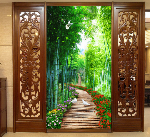 Poster mural géant - papier peint en soie Ref 2455935