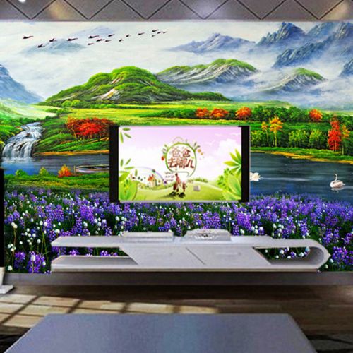 Poster mural géant campagne - papier peint en soie Ref 2456064