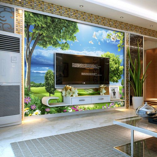 Poster mural géant campagne - papier peint en soie Ref 2456070