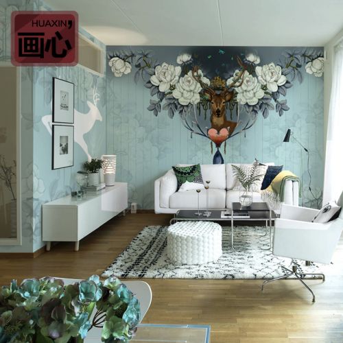 Poster mural géant Europe du Nord - papier peint en soie Ref 2456072