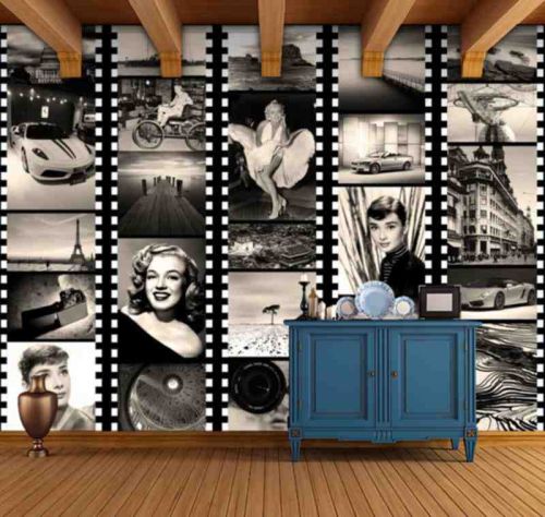 Poster mural géant simple moderne - papier peint en soie Ref 2456089