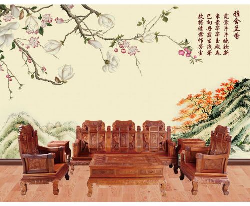 Poster mural géant moderne chinois - Ref 2456423