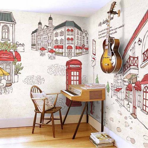 Poster mural géant simple moderne - Ref 2456470