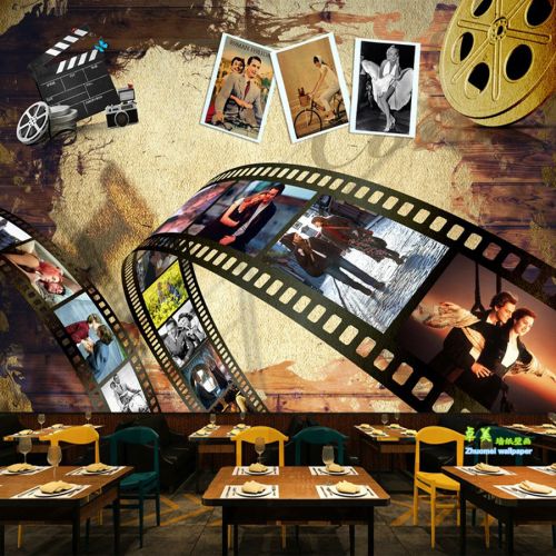 Poster mural géant nostalgie rétro - Ref 2456565