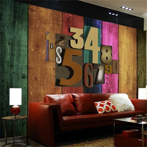 Poster mural 3D géant nostalgie rétro - Ref 2456619