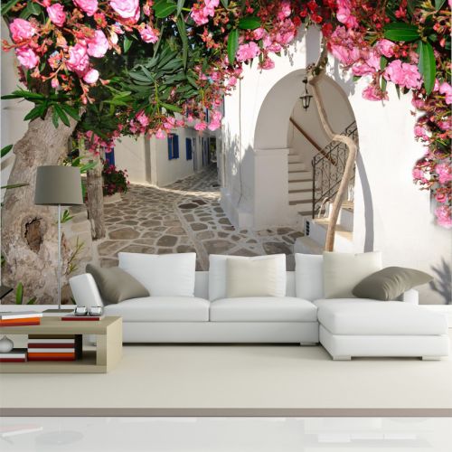 Poster mural 3D géant moderne chinois - Ref 2456653
