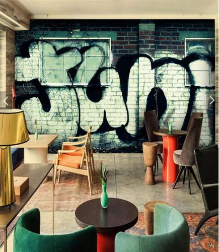 Poster mural géant nostalgie rétro - Ref 2456736