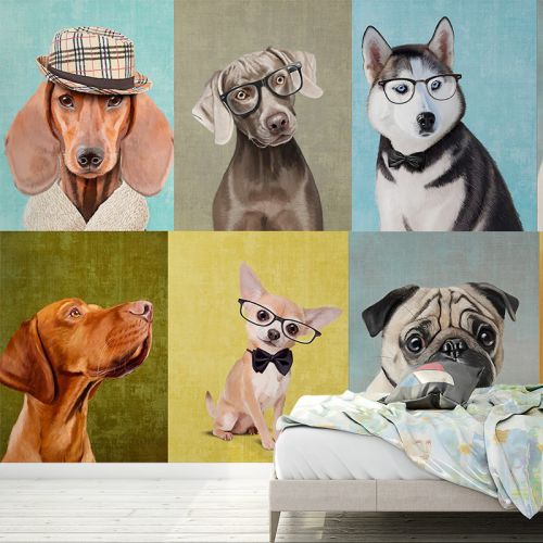 Poster mural géant nostalgie rétro - Ref 2456772