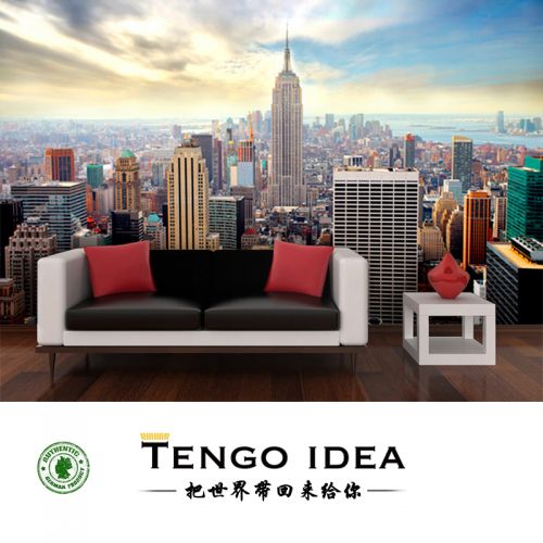 Poster mural géant TENGO IDEA simple moderne - Ref 2458011