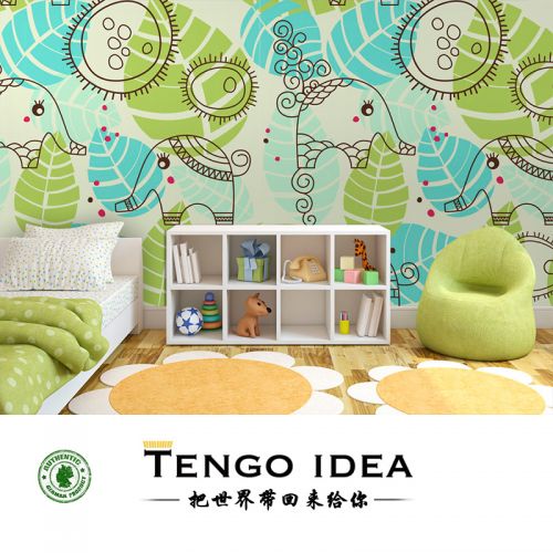 Poster mural géant TENGO IDEA continental - Ref 2458014