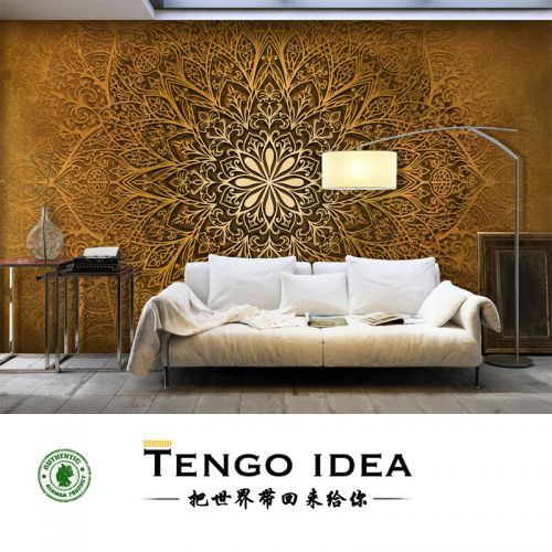 Poster mural géant TENGO IDEA continental - Ref 2458019