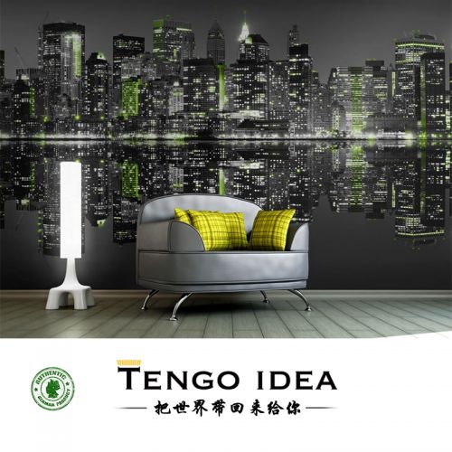 Poster mural géant TENGO IDEA continental - Ref 2458021