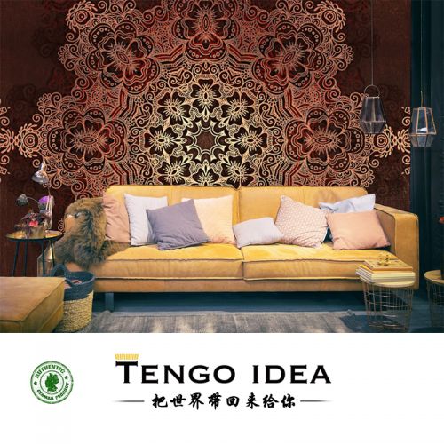 Poster mural géant TENGO IDEA continental - Ref 2458035