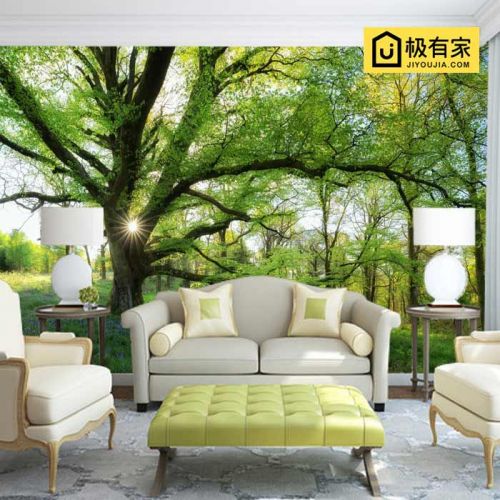 Poster mural géant campagne - papier peint en soie Ref 2458166