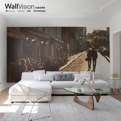 Poster mural géant WALLVISION continental - Ref 2458520