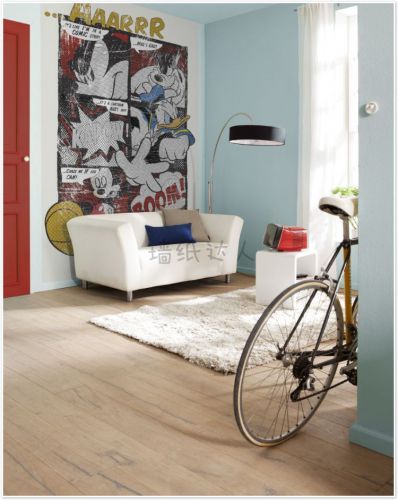 Poster mural géant KOMAR simple moderne - Ref 2458953