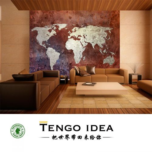 Poster mural géant TENGO IDEA continental - Ref 2459039